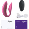 Вибратор для пар WE-VIBE SYNC 2 розовый SNSY2SG7